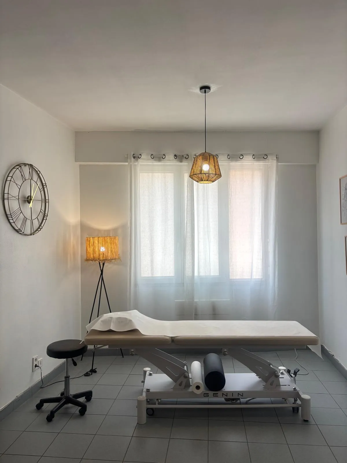 Salle de consultation du cabinet d'ostéopathie à Colomiers